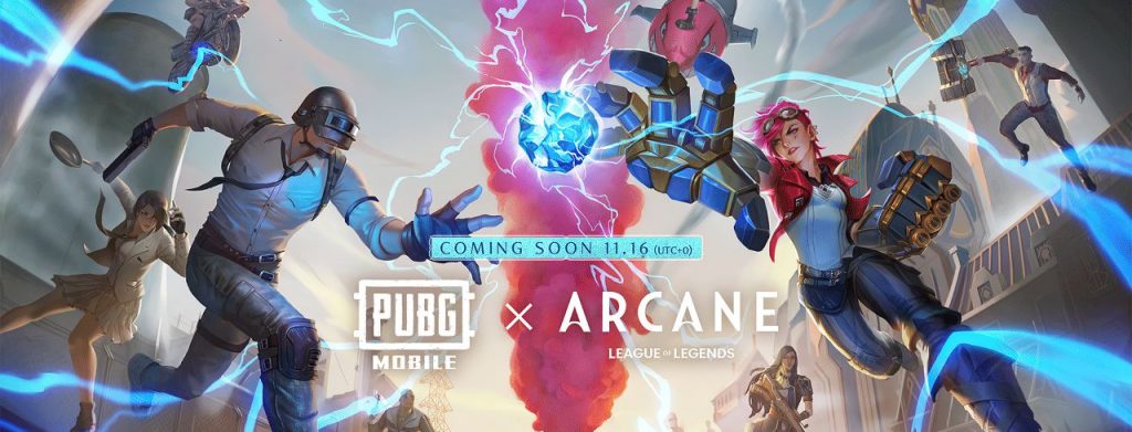 Arcane League of Legends PUBG